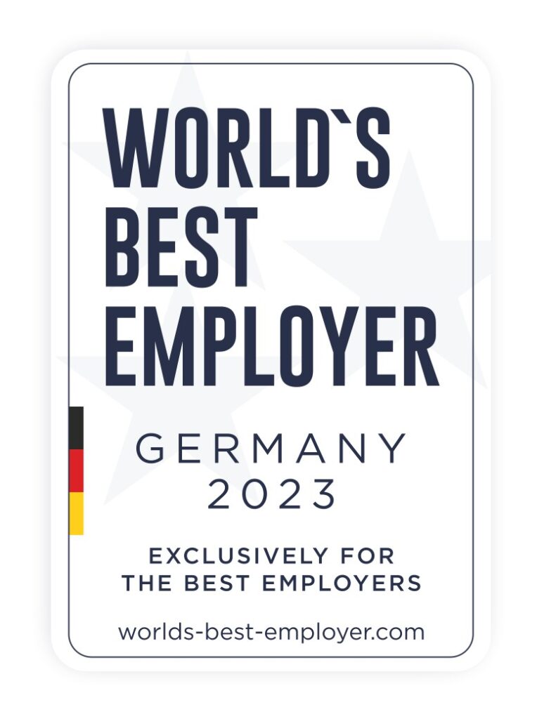 Auszeichnunug der EnviroGroup Worlds Best Employer 2023
