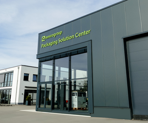 Packaging-Solution-Center der envirogroup GmbH Haiger